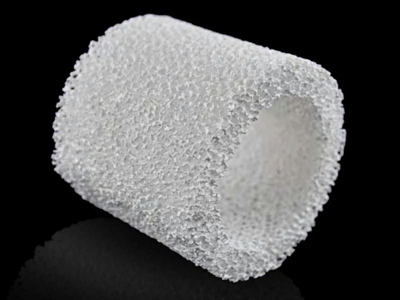 alumina foam ceramic filter tube