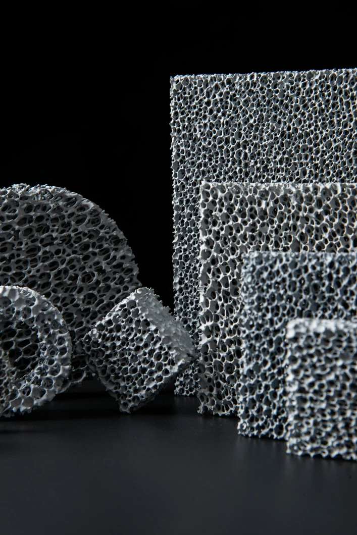silicon carbide ceramic foam filter