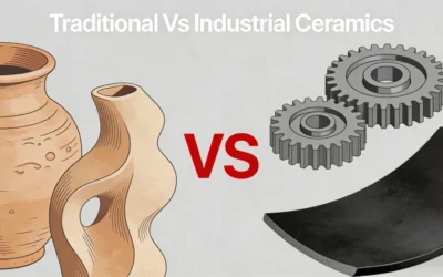 What Is The Major Difference Between Traditional And Industrial Ceramics?