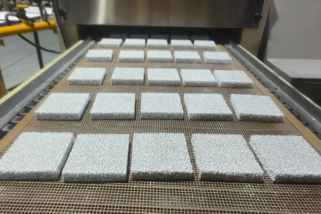 ceramic foam filter manufacturing process