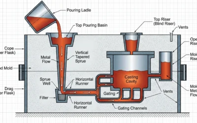 Sprue Vs Runner Vs Riser: Understanding The Gating System In Sand Casting