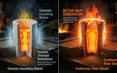 Riser Material Comparison: Ceramic, Exothermic, And Sand Risers – Pros And Cons