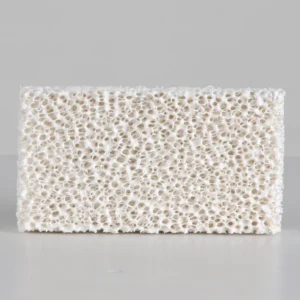 120x75x22 10PPI Rectangular Al2O3 Alumina Ceramic Foam Filter