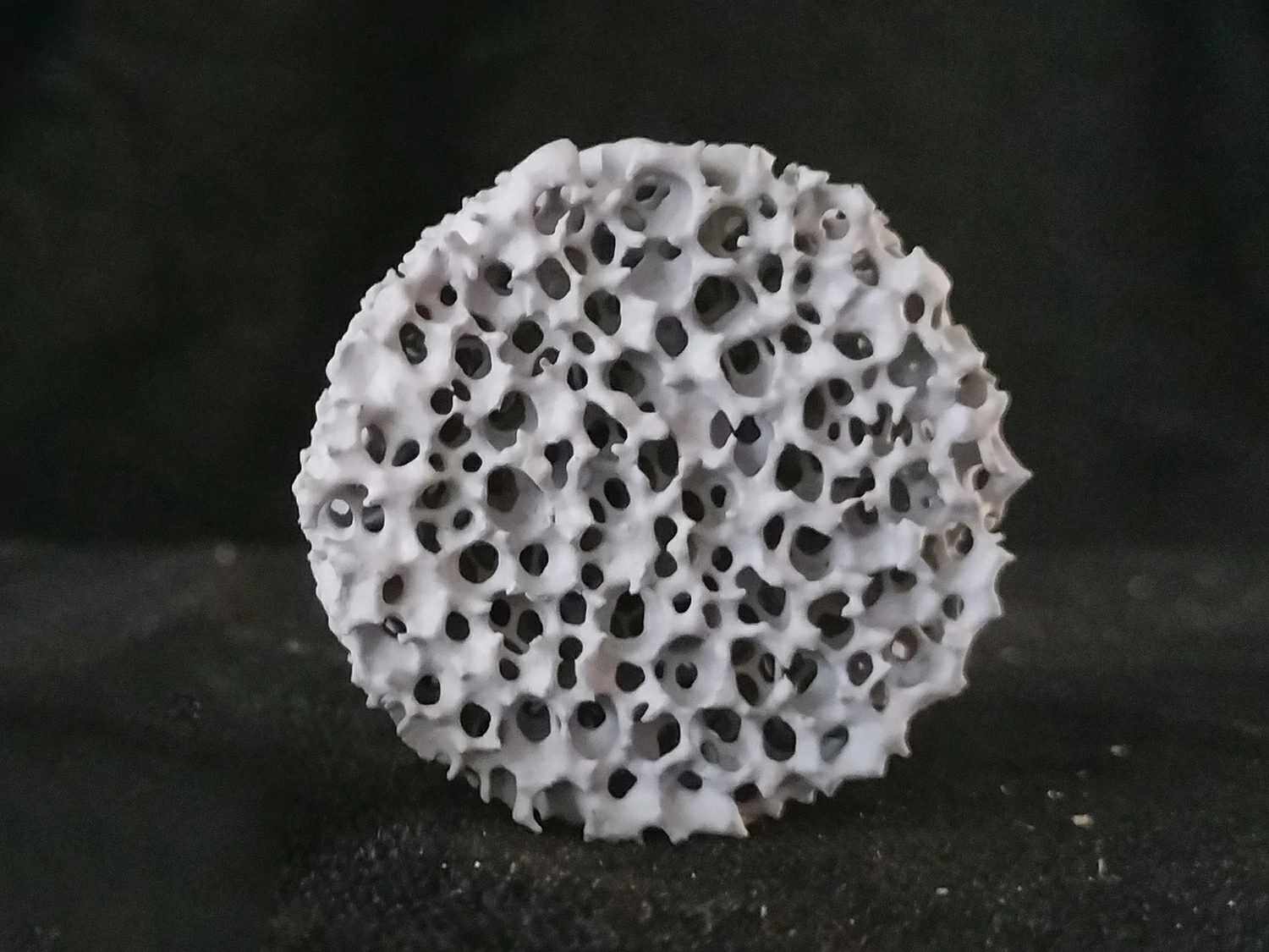 Dia 40*15 30P Round SIC Ceramic Foam Filter - Image 2