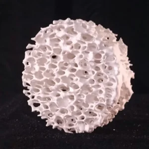 Ø50 mm 10–20 PPI Ceramic Filter for Aluminum Casting