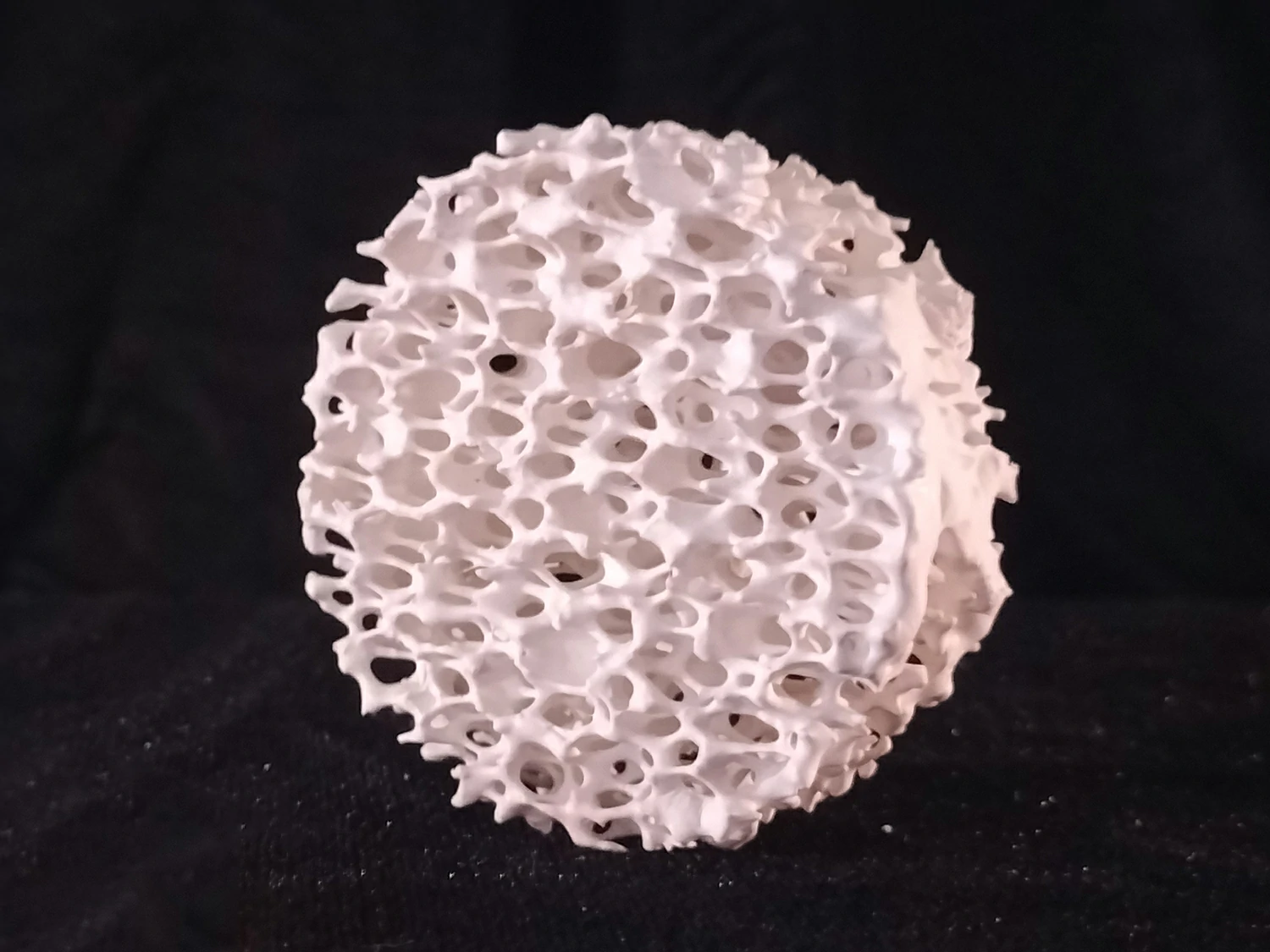 Ø50 mm 10–20 PPI Ceramic Filter for Aluminum Casting