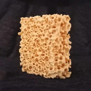 55 x 55 x 22 mm (Square) - 10 PPi Zirconia Ceramic Foam Filters for Steel Casting