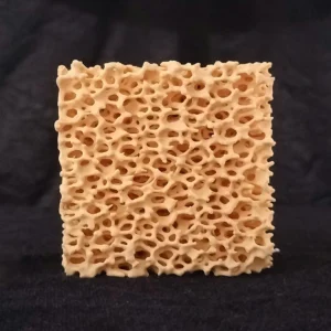 Size 50x50x22 Zirconia Ceramic Foam Filters