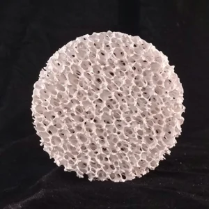 Dia 80*20 30PPI Round Alumina Ceramic Foam Filter