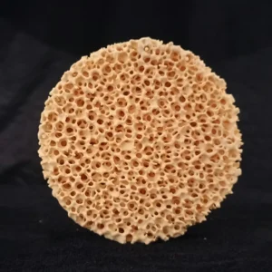 D70x25 10ppi Zirconia Ceramic Foam Filters for Foundry