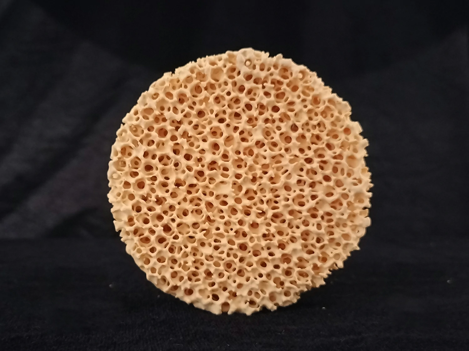 D70x25 10ppi Zirconia Ceramic Foam Filters for Foundry