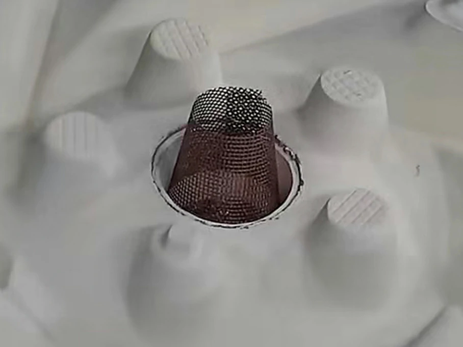 fiberglass mesh filter molten metal filtration(1)
