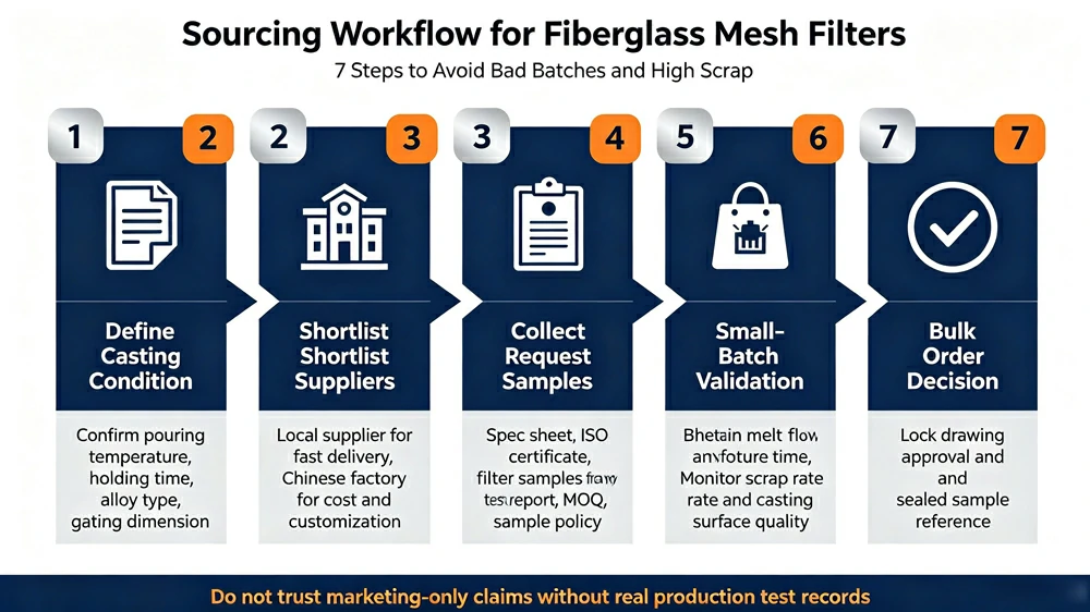 fiberglass mesh filter